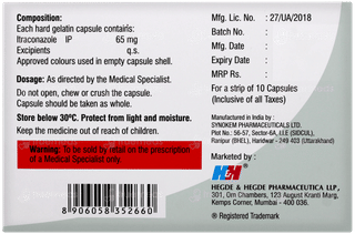 Itzhh Sb 65 Capsule 10