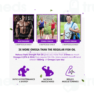 Naturyz Triple Strength Omega 3 Fish Oil Capsule 50