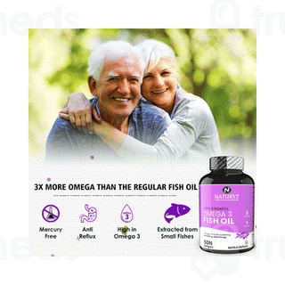 Naturyz Triple Strength Omega 3 Fish Oil Capsule 50