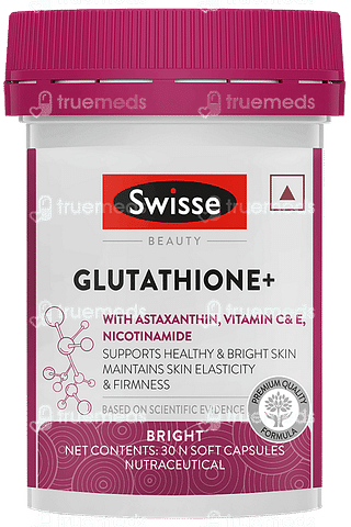 Swisse Beauty Glutathione+ With Astaxanthin Vitamin C And E Nicotinamide Capsule 30