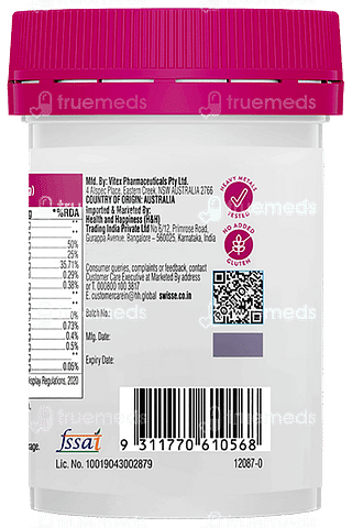 Swisse Beauty Glutathione+ With Astaxanthin Vitamin C And E Nicotinamide Capsule 30