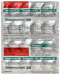 Omezoren 20 Capsule 20