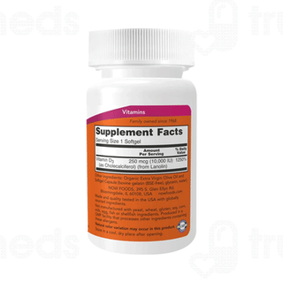 Now Vitamin D 3 10000iu Softgel 120