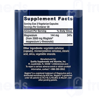 Life Extension Neuro Mag Vegetarian Capsule 90