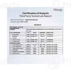 Miduty Triple Thyroid Care Capsule 60 Miduty Triple Thyroid Care Capsule 60