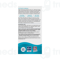 Nordic Naturals Ultimate Omega Lemon Capsule 180