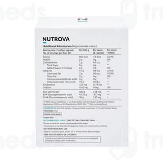 Nutrova Fish Oil 84 Capsule 60