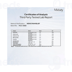 Miduty Nerve Pain Relif Capsule 30