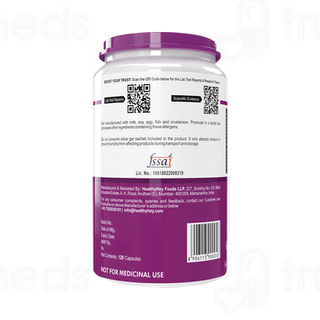 Healthy Hey Nutrition Magnesium Citrate 1000mg Capsule 120