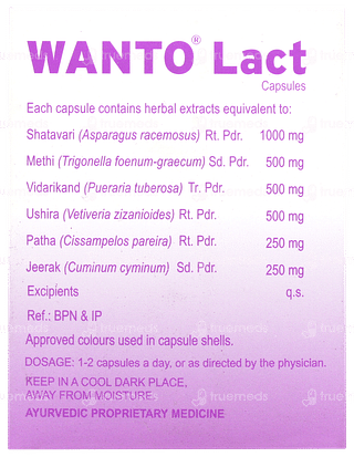 Wanto Lact Capsule 30