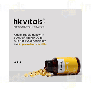 Hk Vitals Vitamin D3 600iu Capsule 90