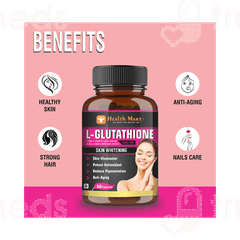 Health Mart L Glutathione 1000mg Capsule 60 Health Mart L Glutathione 1000mg Capsule 60
