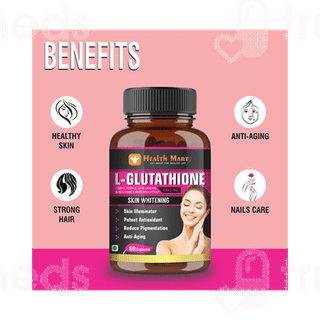 Health Mart L Glutathione 1000mg Capsule 60