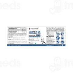 Trexgenics Vitamin B5 500mg Capsule 60