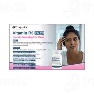 Trexgenics Vitamin B5 500mg Capsule 60