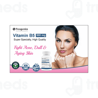 Trexgenics Vitamin B5 500mg Capsule 60