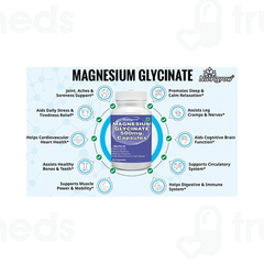 Nutrigrow Magnesium Glycinate 500mg Capsule 60