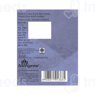 Nutrigrow Magnesium Glycinate 500mg Capsule 60