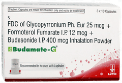 Budamate G 3 Pack Of 10 Capsules