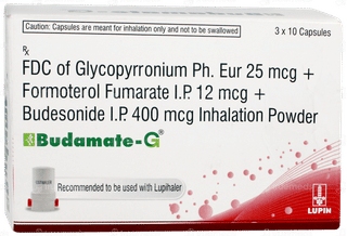 Budamate G 3 Pack Of 10 Capsules