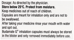 Budamate G 3 Pack Of 10 Capsules Budamate G 3 Pack Of 10 Capsules