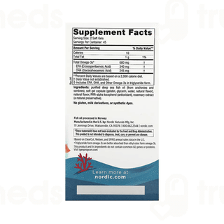 Nordic Naturals Ultimate Omega Junior 680mg Capsule 90