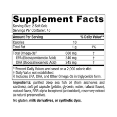 Nordic Naturals Ultimate Omega Junior 680mg Capsule 90