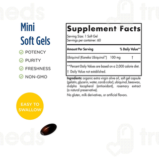 Nordic Naturals Coq10 Ubiquinol Capsule 60