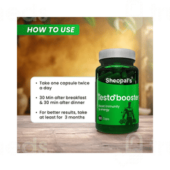 Sheopals Testo Booster Capsule 60