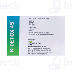 K Detox 45 Capsule 10 K Detox 45 Capsule 10