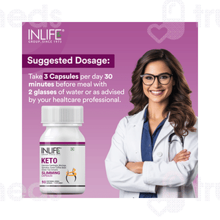 Inlife Keto Slimming Vegetarian Capsule 90