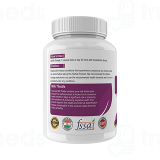 Natureal Milk Thistle Extract Capsule 60