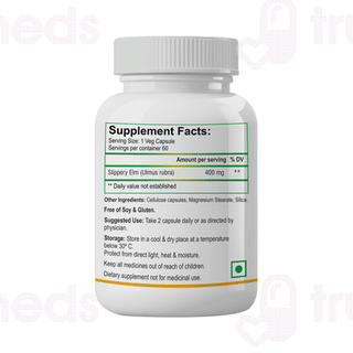Biotrex Slippery Elm 400mg Capsule 60