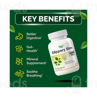 Biotrex Slippery Elm 400mg Capsule 60