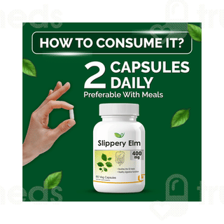 Biotrex Slippery Elm 400mg Capsule 60