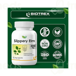Biotrex Slippery Elm 400mg Capsule 60