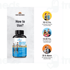 Varey Botanics Advanced Height Growth Height Gainer Capsule 60
