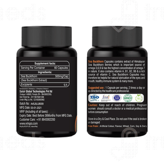 1 Tree Sea Buckthorn Veg Capsule 60