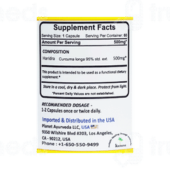 Planet Ayurveda Curcumin Vege Capsule 60 Planet Ayurveda Curcumin Vege Capsule 60