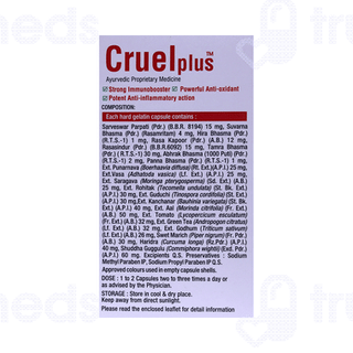 Virgo Cruel Plus Capsule 30