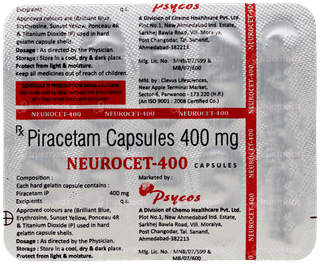 Neurocet 400 Capsule 10