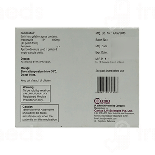 Logispor 100 Capsule 10