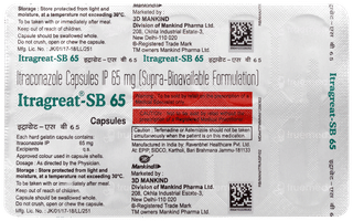 Itragreat Sb 65 Capsule 10