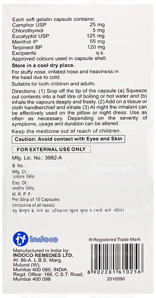 Karvol Plus Capsule 15