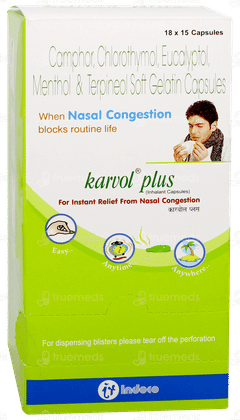 Karvol Plus Capsule 15