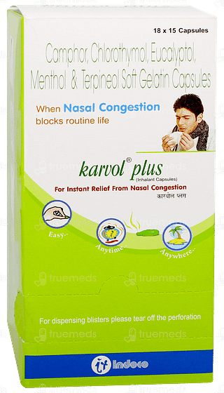 Karvol Plus Capsule 15
