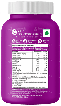 Arth Tender Breast Support Capsule 60