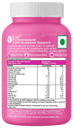 Arth Perimenopause Multi Symptom Support Capsule 30