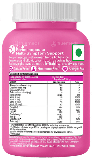 Arth Perimenopause Multi Symptom Support Capsule 30