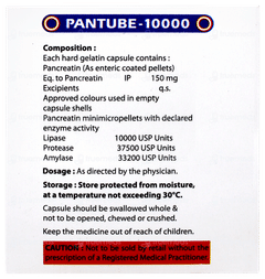 Pantube 10000 Capsule 10 Pantube 10000 Capsule 10